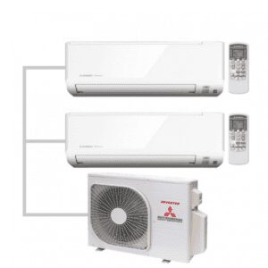 Мульти-сплит система на две комнаты до 50 m²