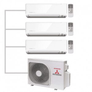 Мульти-сплит система на три комнаты до 70 m²